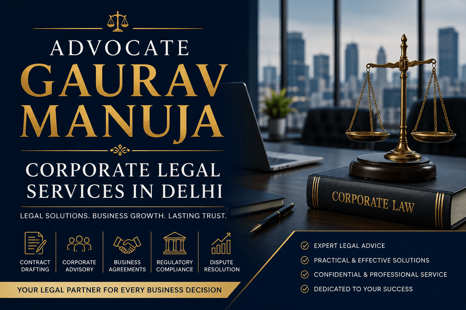 Advocate Gaurav Manuja